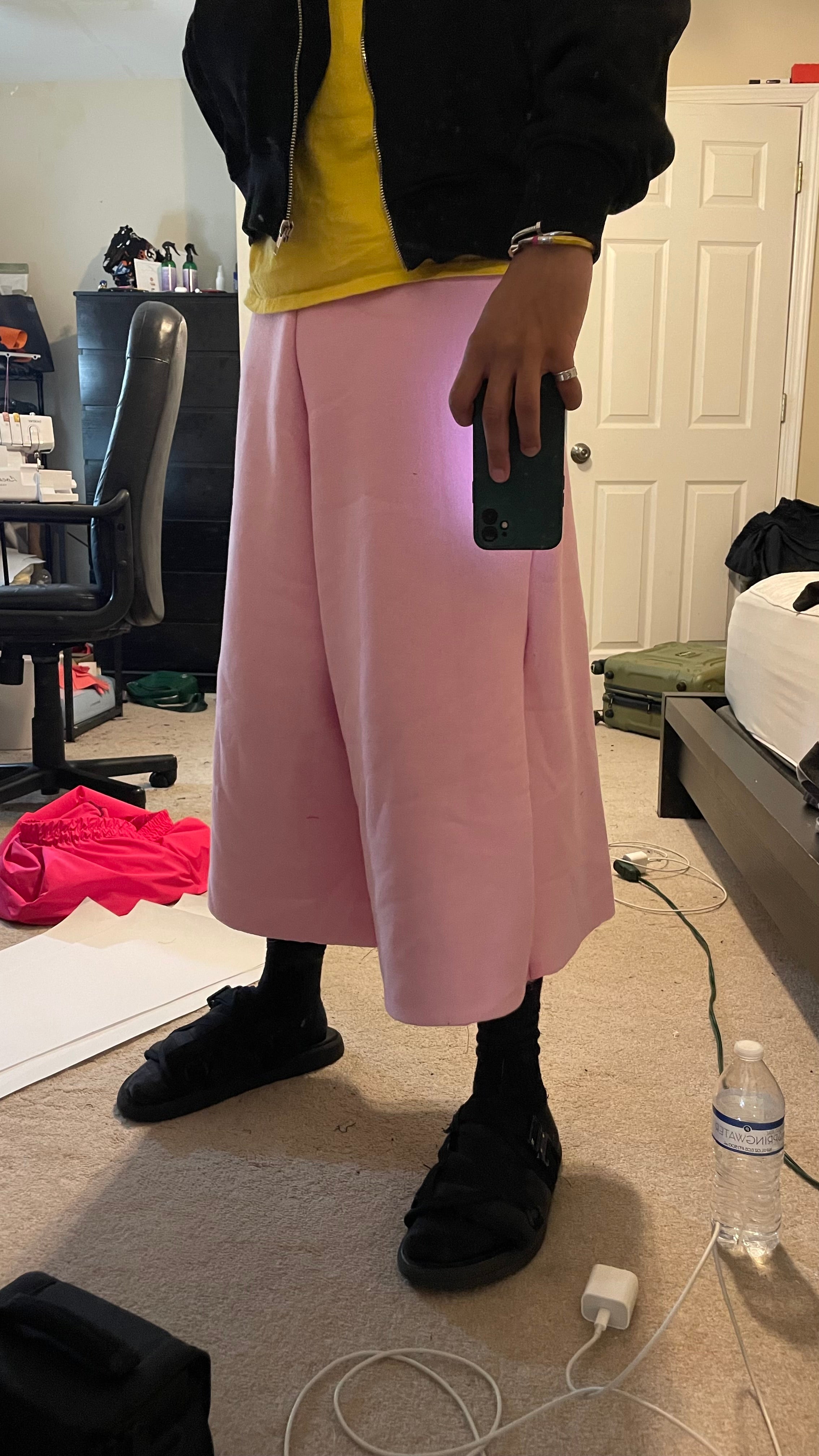 3/4 Shorts Pink