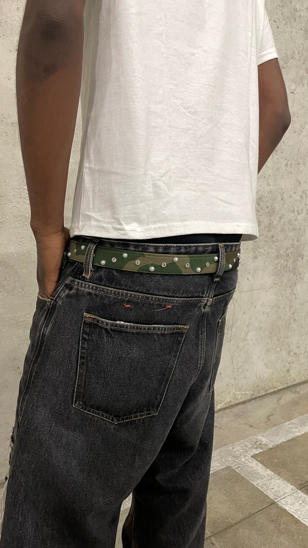 Camo Pearlized Belt
