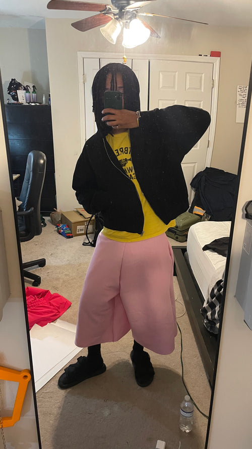 3/4 Shorts Pink
