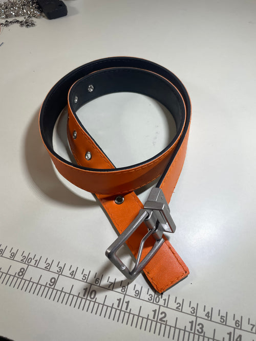 Camo Orange Reversible Belt